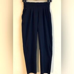 Lululemon Straight Leg Stretch Trousers Size 4 Black